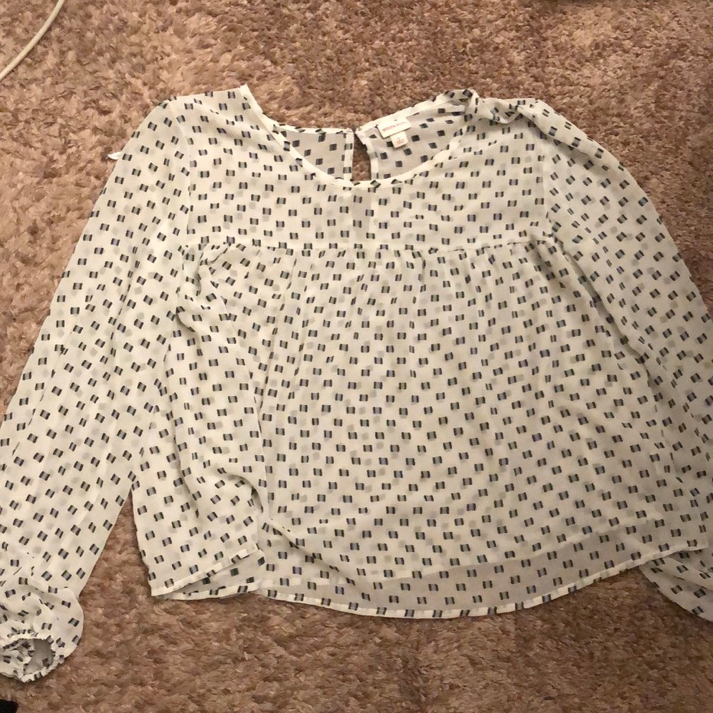 Flowy target shirt